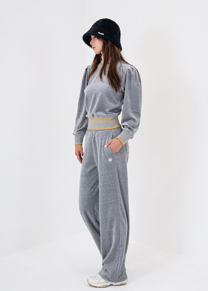 ohga ベロアパンツ　Sサイズ ベロアパンツ（グレー） – SOMUA CLUB