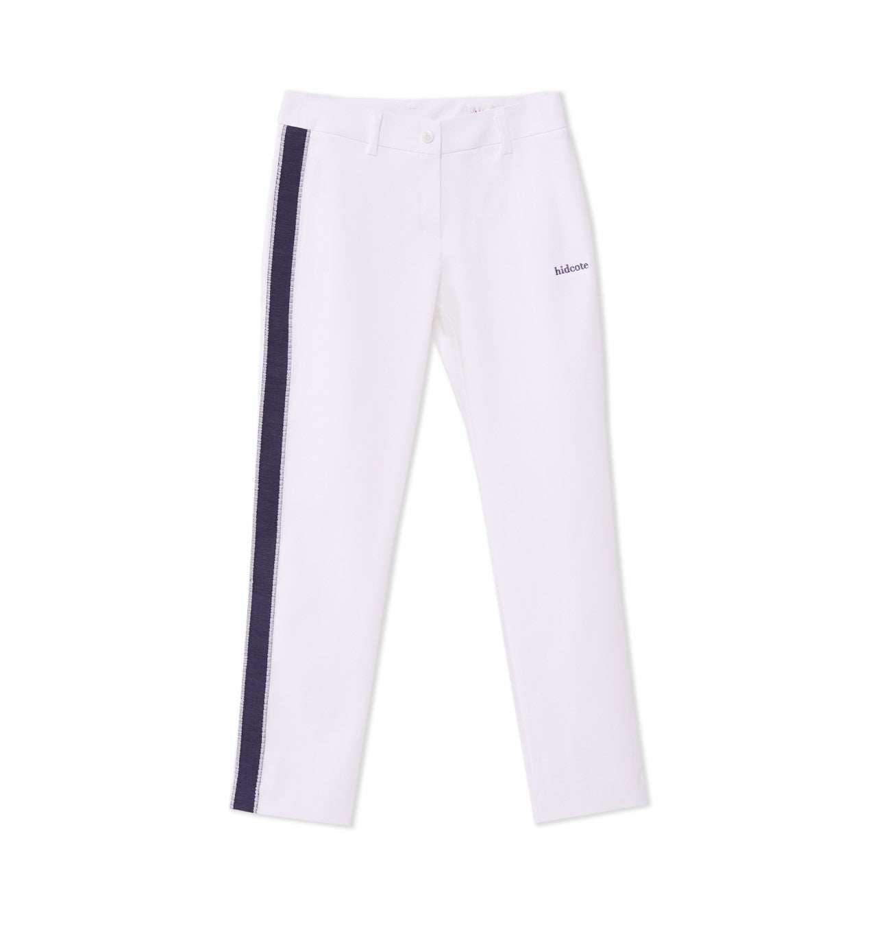 ホワイト スリムフィット パンツ