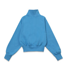 画像をギャラリービューアに読み込む, shine zip-up sweatshirt -Blue
