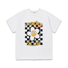 画像をギャラリービューアに読み込む, cecker baord T-shirt -Black
