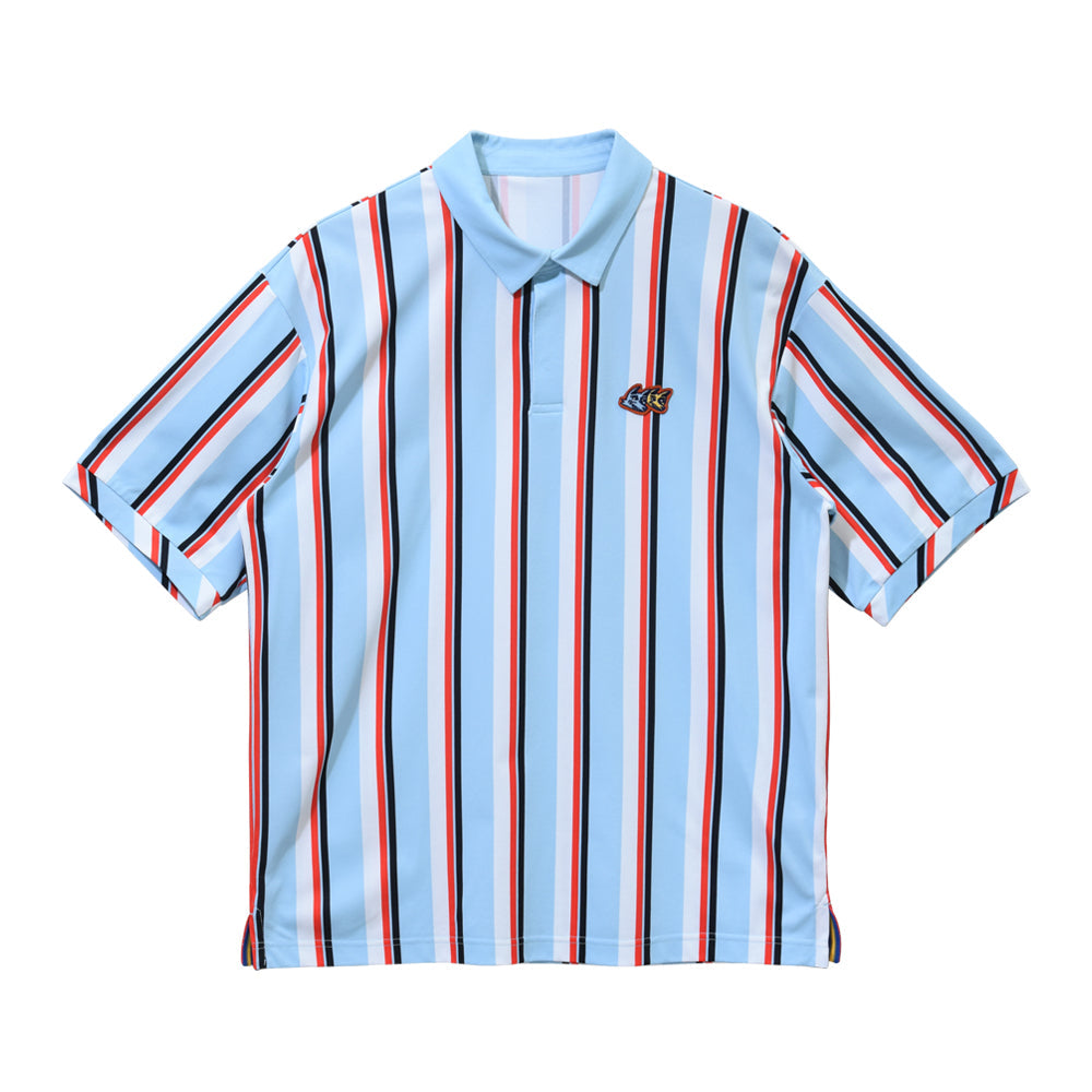 イエローストライプポロシャツ Miu Miu レディース ストライプポロトップ の イエロー | LN-CC®