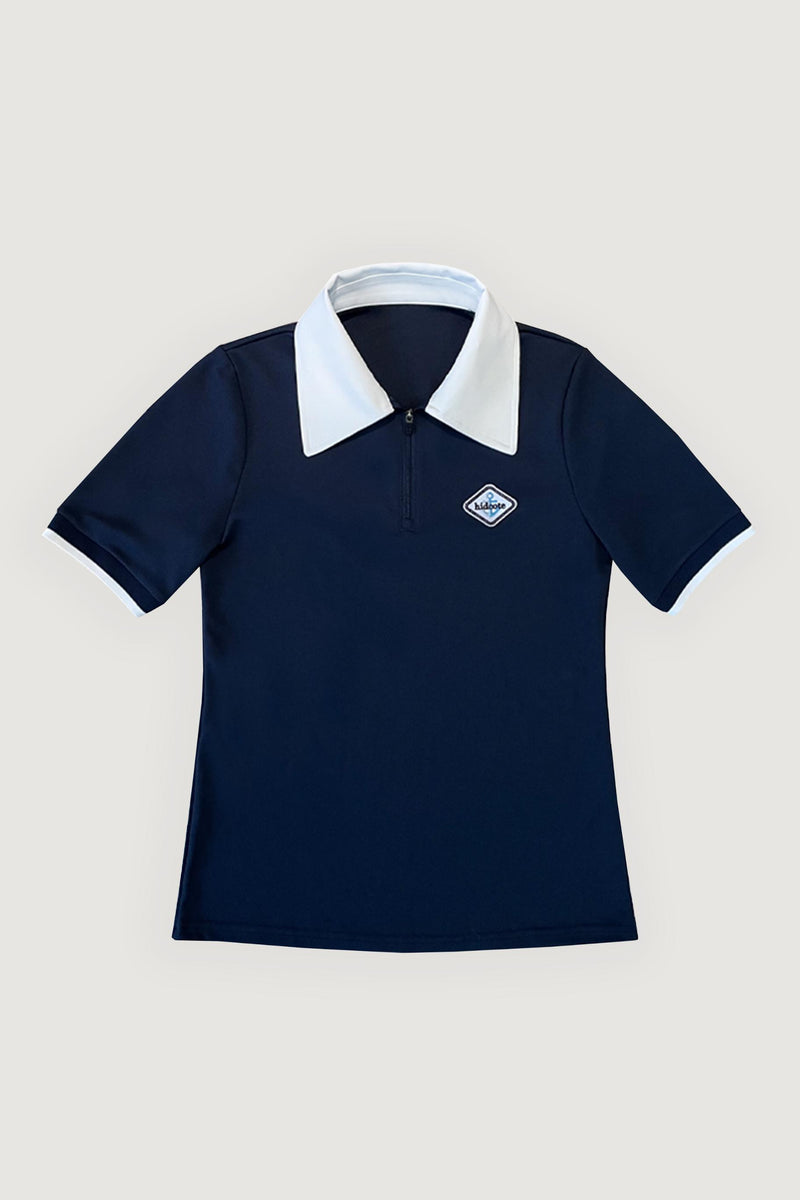 Big Collar Summer T-shirt-SOMUA CLUB-韓国ゴルフウェア