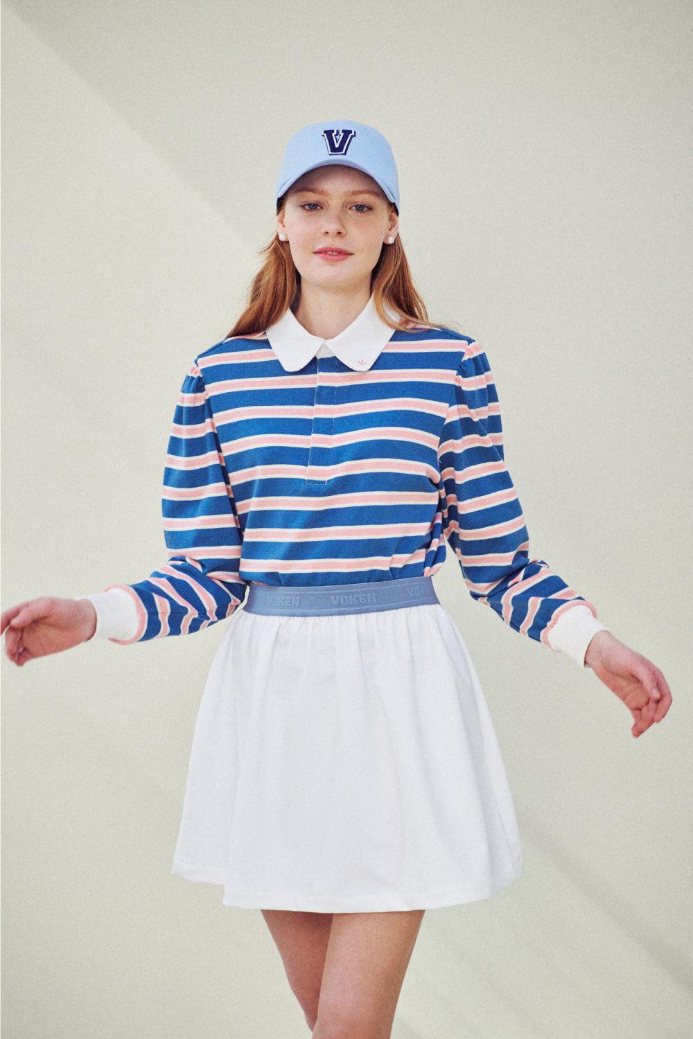 Cotty Puff Logo Band Skirt-SOMUA CLUB-韓国ゴルフウェア