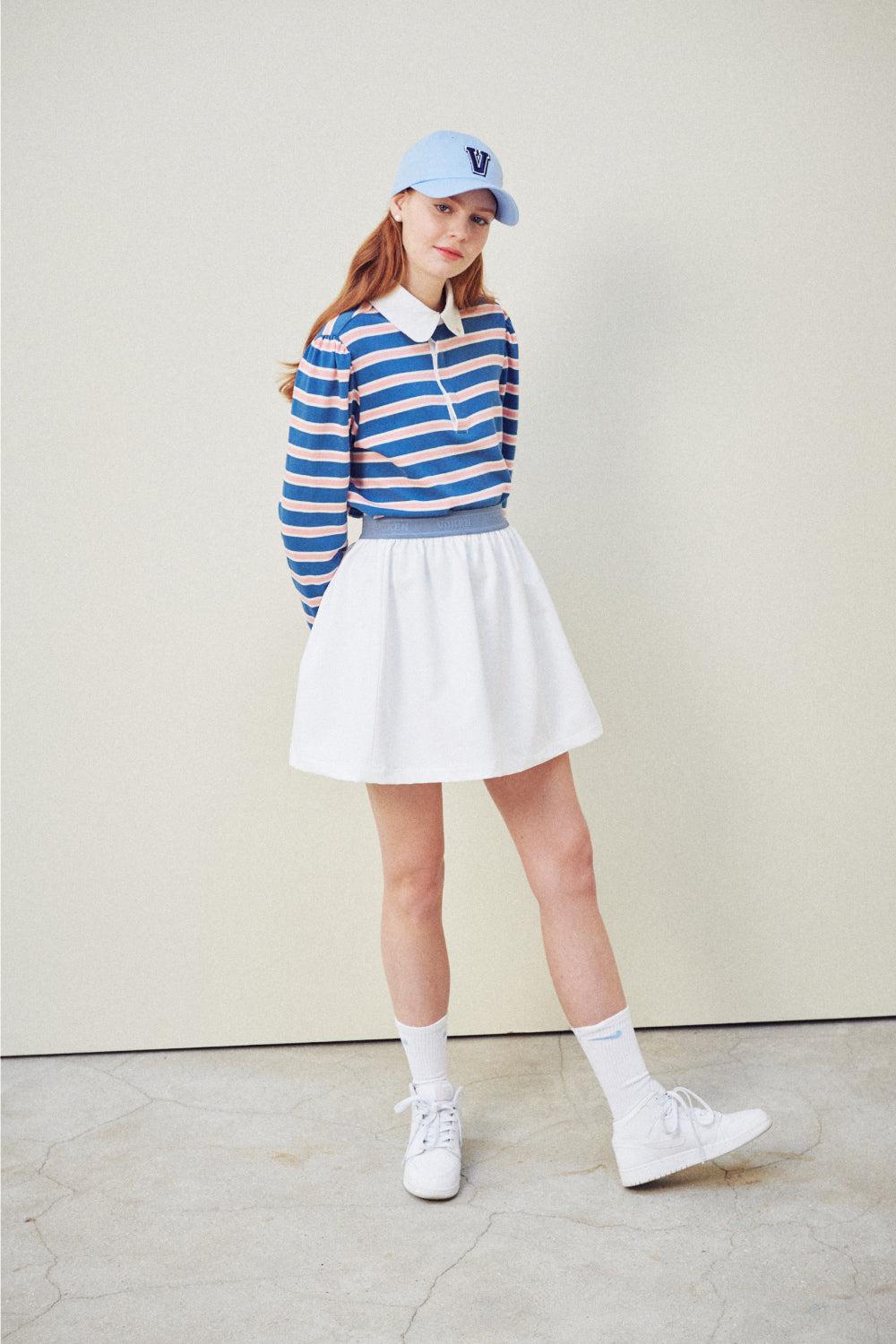 Cotty Puff Logo Band Skirt-SOMUA CLUB-韓国ゴルフウェア