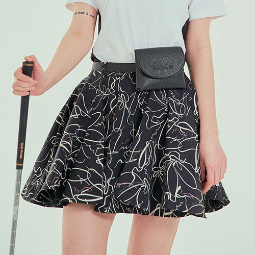 Drowing Flare skirt-SOMUA CLUB-韓国ゴルフウェア